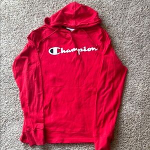 Champion Red Hoodie